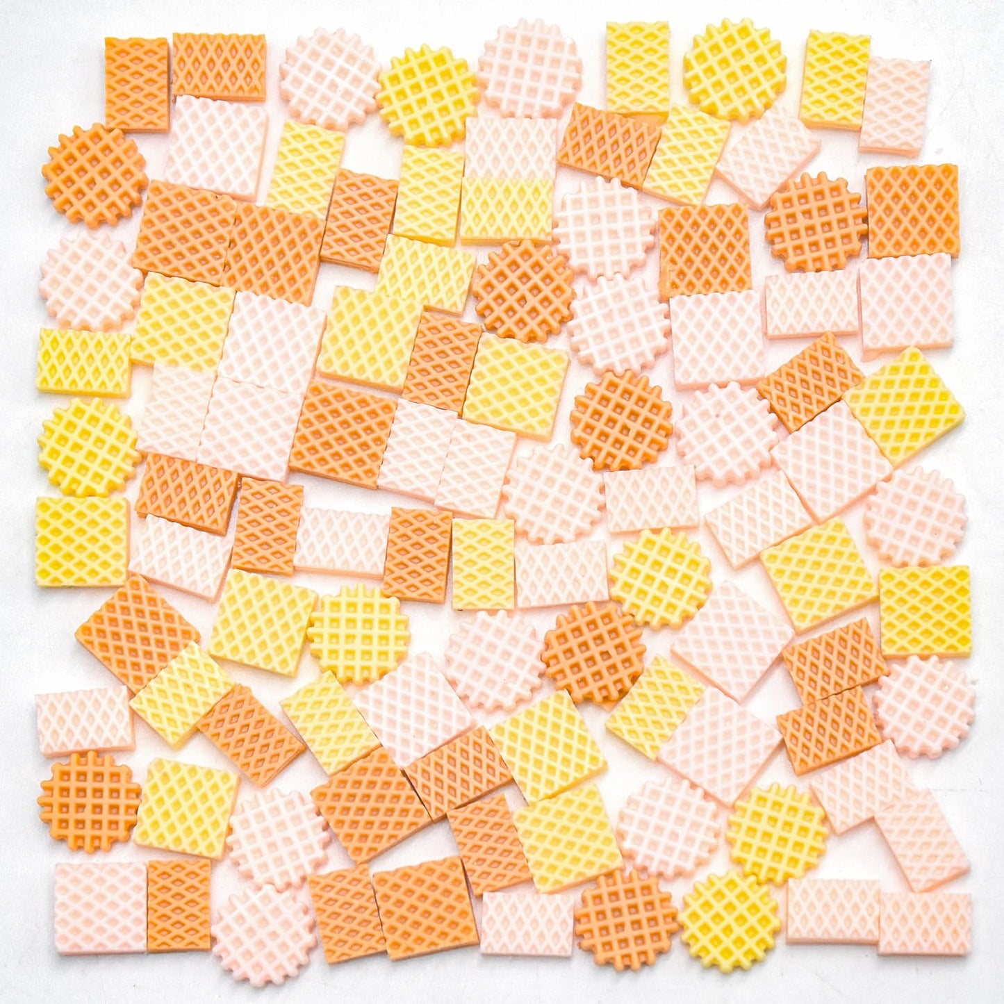 100 Pieces Mini Cookies For Dollhouse Miniatures Mini Food For Crafts Tiny Resin Things For Dollhouse Mini Kitchen Micro Landsca