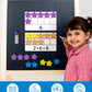 Coogam Magnetic Ten-Frame Set, Math Manipulative Eva Number Counting Games, Montessori Educational Toy Gift For Kindergarten Classroom Kids 3 4 5 Year Old