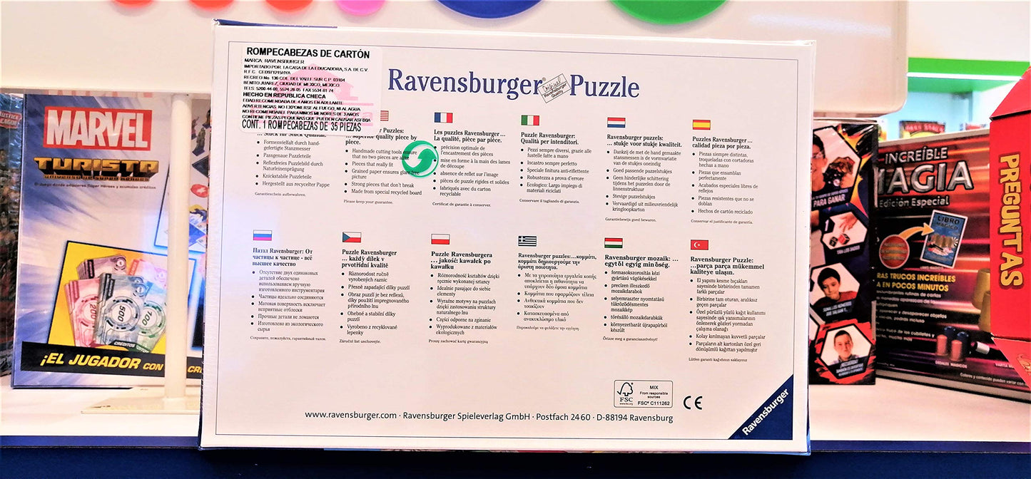Ravensburger 08620 Raise The Roof! Jigsaw Puzzles, Multicoloured
