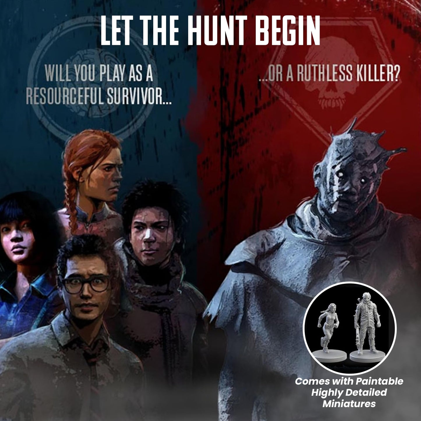 Dead by Daylight The Board Game | Horror Game with Miniatures | Survival Strategy Game for Adults and Teens | Ages 17+ | 3-5 Pla