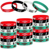 Fshanee 24Pcs Thanks Doctor Rubber Bracelets Happy Doctors Party Favors Doctor Party Supplies Silicone Wristbands National Docto