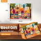 Nitktaia 500 Piece Jigsaw Puzzle - Beautiful Autumn Market Design, Cardboard, 20.5x15in, Great Gift for Adults and Kids
