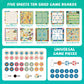 Arcturine 14-In-1 Wooden Board Games Set - Multi-Game Combo With Snakes And Ladders, Sling Puck, Bowling And More - Portable Tra
