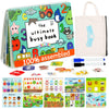 Benben Busy Book For Toddlers, 30 Pages, Pre-Assembled, Preschool Learning Activities, Montessori Toys For Ages 3 And Up, Autism Sensory Toys, Kids Educational Activity Book, Birthday Gift