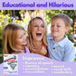 Really?! Hilarious Card Games For Kids 8-12 Teens Adults, Educational Family Party Games With Tongue Twisters, Speech Therapy Games, Homeschool, Gifts For Boys 8-12 Girls