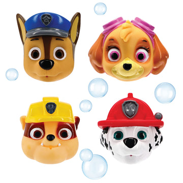 Ginsey Nickelodeon'S Paw Patrol Bath Squirters, Pvc, Paw Patrol Bath Toy Set, Multicolor, 4-Piece, Kid