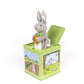 Jack Rabbit Creations Bunny Jack In The Box Toy | Ages 3+ Classic Tin Toy With Soft Pop Up | Plays Peter Cottontail Song