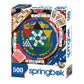 Springbok 500 Piece Jigsaw Puzzle - Classic Board Games Collage, Multi-Color, Engineered Wood, Model 33-02540