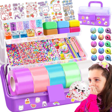 Jimcii Nano Tape Bubble Kit For Kids, Nano Tape Squishy Maker Kit, Nano Bubble Tape Kit, Nano Tape Bubbles