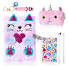 Cat Diary With Lock For Girls Halloween Gifts,Secret Journal Notebook Diary For Girls Ages 8-12,Kids Journals For Girls Christma