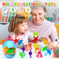 Aukful Suction Cup Toys For Kids Bath Toys, 18Pcs Ocean Animal Suction Bath Toys With Eggshell Storage,Mold Free Bath Toys Toddl