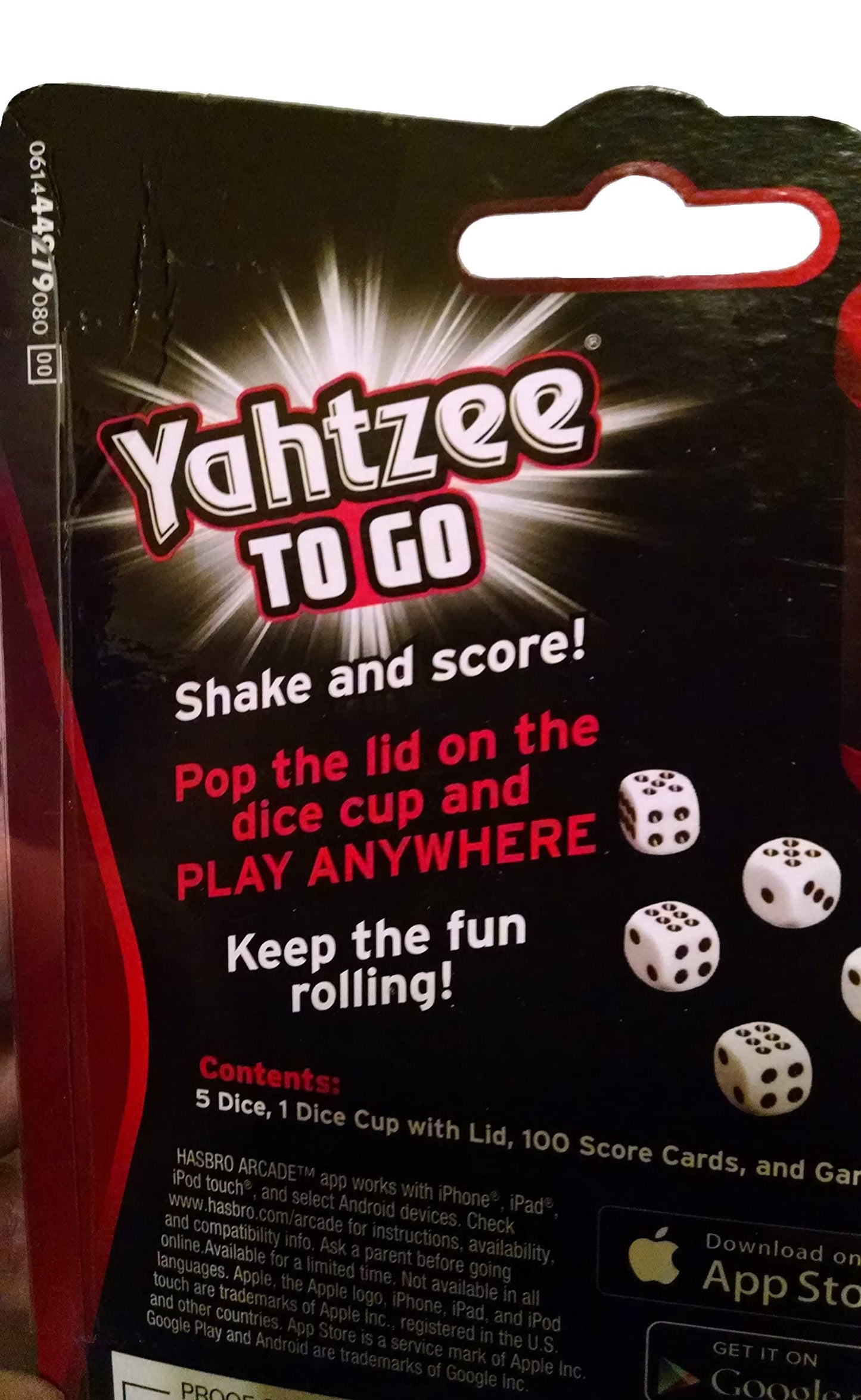 Hasbro Yahtzee To Go Travel Game 2014 Gaming