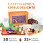 Playz Edible Poo Chocolate & Candy Making Science Kit For Kids Ages 8-12 Years Old - Food Science Chemistry Kid Science Kit With