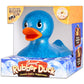 Giant Rubber Duck - 10.5  Inches - Our Large Rubber Duck Provides Big Ducky Fun in a Cute Custom Giftable Box - Traditional Yellow and Glitters Rubber Ducks Available - Blue