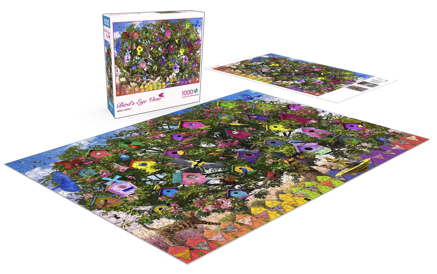 Buffalo Games - Bird Hotel - 1000 Piece Jigsaw Puzzle
