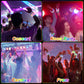OLUPP 90 Pack Glow Bracelets, Glow Party Supplies Favors,6 Color Glow In The Dark LED Bracelets Light Up Bracelets Glow Sticks P