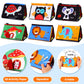 Baby Mirror Tummy Time Toys 0-3 3-6 Months Sensory Crinkle Cloth Baby Books Black And White High Contrast Baby Toys For Newborn Infant Montessori Car Seat Teething Toys 0-6 6-12 Month Boys Girls Gifts