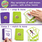 Exercise Cards For Kids - Kids Exercise Equipment For Indoors & Exercise Games For Kids, Pe Teacher Supplies For Classroom Exerc