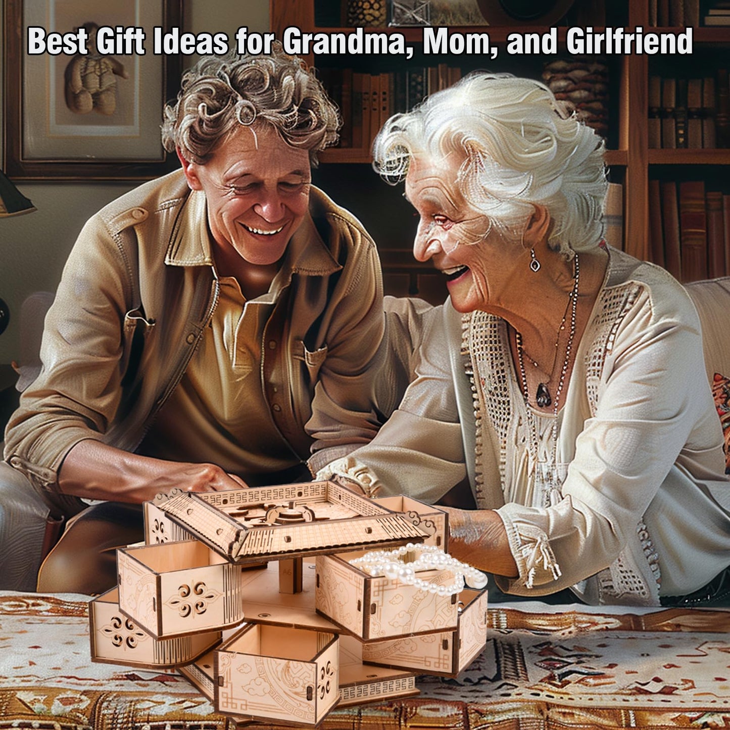 3D Wooden Puzzle Mechanical Treasure Box of Dragon  DIY Model Kits and 3D Puzzles for mature-themeds  Unique Wooden Puzzle for mature-themeds  Hobbies Projects mature-themed Building Sets Gift for Women and Kids