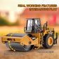 1/40 Scale Metal Road Roller Toy, Diecast Construction Equipment Vehicles Toy for Kids Boys