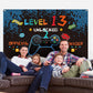 Video Game Birthday Decorations 8 9 10 11 12 13 14Th Birthday Decorations For Boys Gaming Theme Photo Props Backdrop Banner Teenager Birthday Decoration (Level 13)