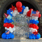 Red White And Blue Balloons, 12 Inch Red White Blue Balloons 4Th Of July Decorations Independence Day Decoration Red White Blue
