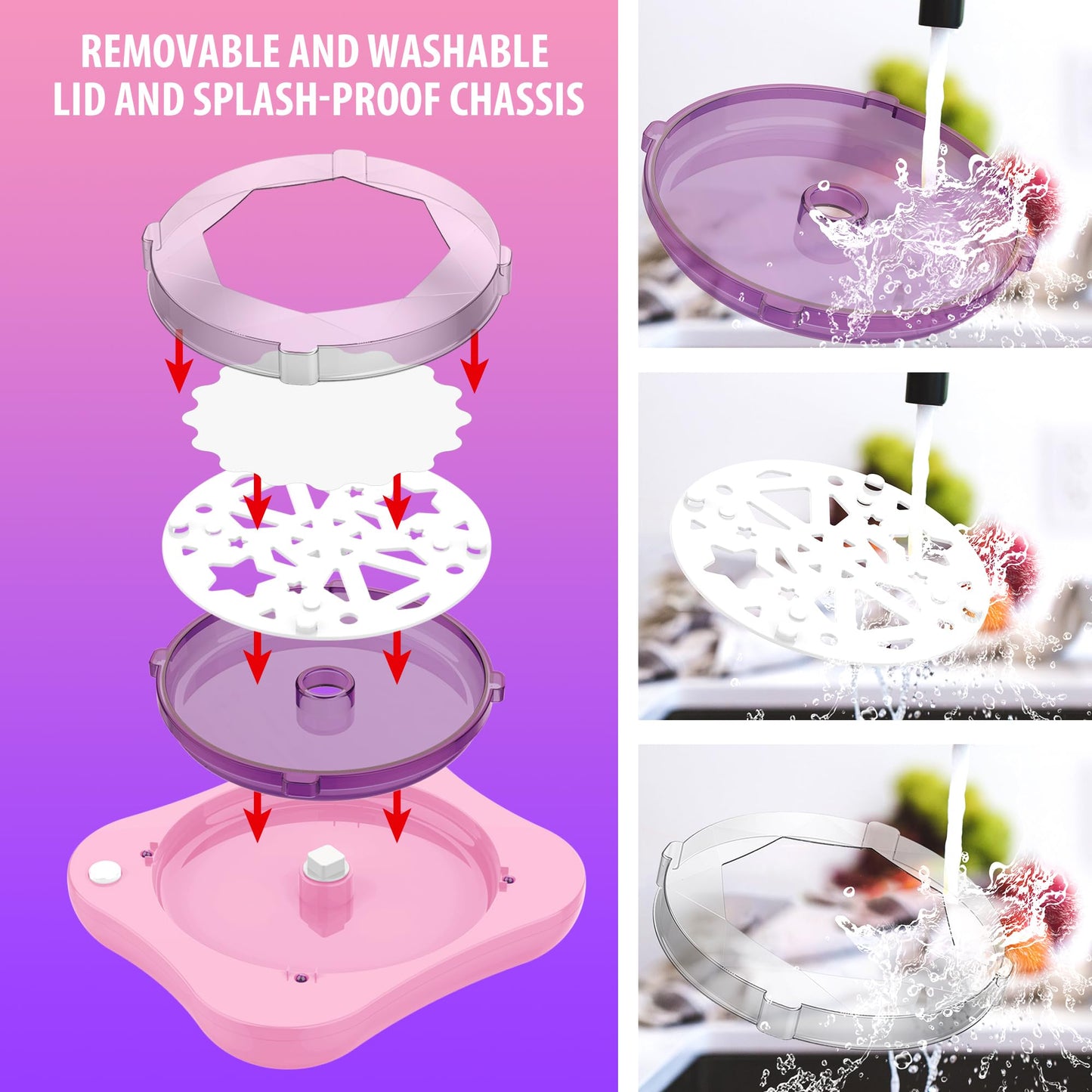 Arts and Crafts for Kids Ages 4-8,Paint Spin Art Machine for Kids,Art Craft Set for 6-9 Year Old,Painting Spinner Toys Kits Set,