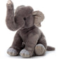 The Petting Zoo Asian Elephant Stuffed Animal, Gifts for Kids, Wild Onez Zoo Animals, Asian Elephant Plush Toy 12 inches