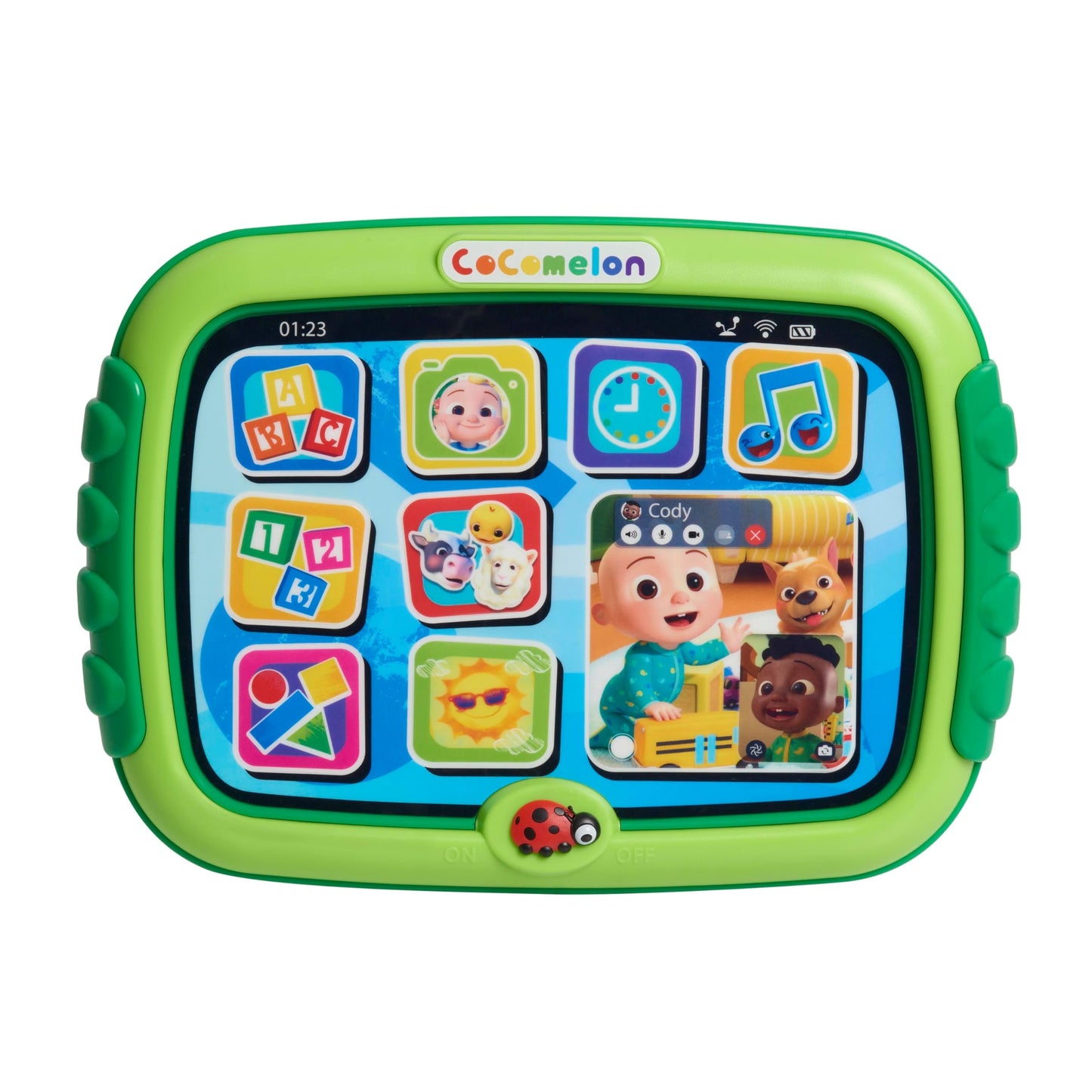 Just Play Cocomelon Learning Tablet, 60+ Learning Phrases, Sing-Along To The “The Alphabet Song, Kids Toys For Ages 18 Month