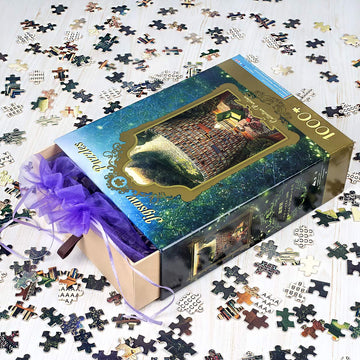 Ingooood- Jigsaw Puzzles 1000 Pieces for mature-themeds- Fantasy Series- Collection Pavilion_IG-0292 Entertainment Toys for mature-themed Special Graduation or Birthday Gift Home Decor