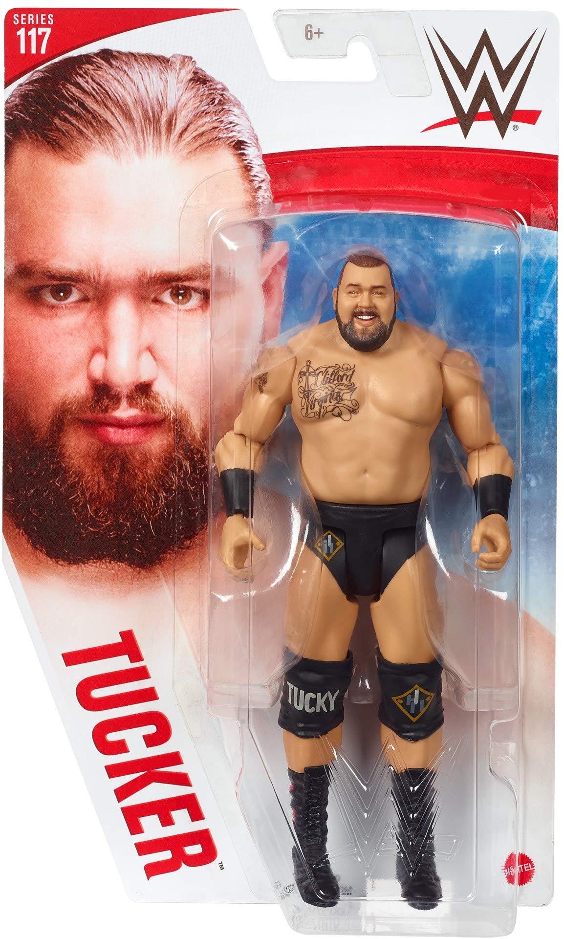 WWE Tucker Action Figure, Posable 6-in Collectible for Ages 6 Years Old & Up