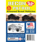 TimMee RECON PATROL Armored Cars - Black Plastic Army Men Scout Vehicles