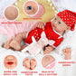 Ivita 16 Inch Realistic Full Body Silicone Baby Dolls That Look Real, Soft Realistic Newborn Silicone Baby Dolls Gifts For Kids,