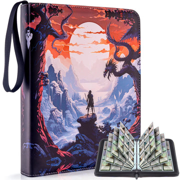 MewVeer Trading Card Binder for MTG/YGO/PTCG Cards  Holds 900 Cards  Trading Card Holder  Game Collection Card Album  Gifts for Boys/Girls