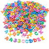 Foam Letter Stickers, Colorful self -Adhesive Puffy Alphabet Shapes Materials, A-Z for Crafts and Teaching (1044pcs 1INCH)