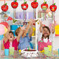 Fennoral 9 Pack Wind Chime Kit For Kids Make Your Own Apple Wind Chime For Girls Boys Back To School Craft Diy Paint Apple Craft