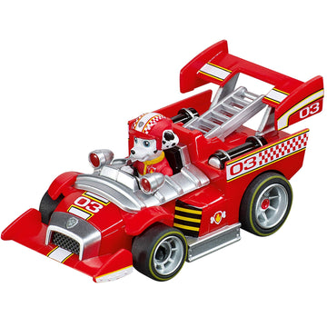 Carrera 64176 Paw Patrol Ready Race Rescue Marshall 1:43 Scale Analog Slot Car Racing Vehicle Go Slot Car Race Tracks