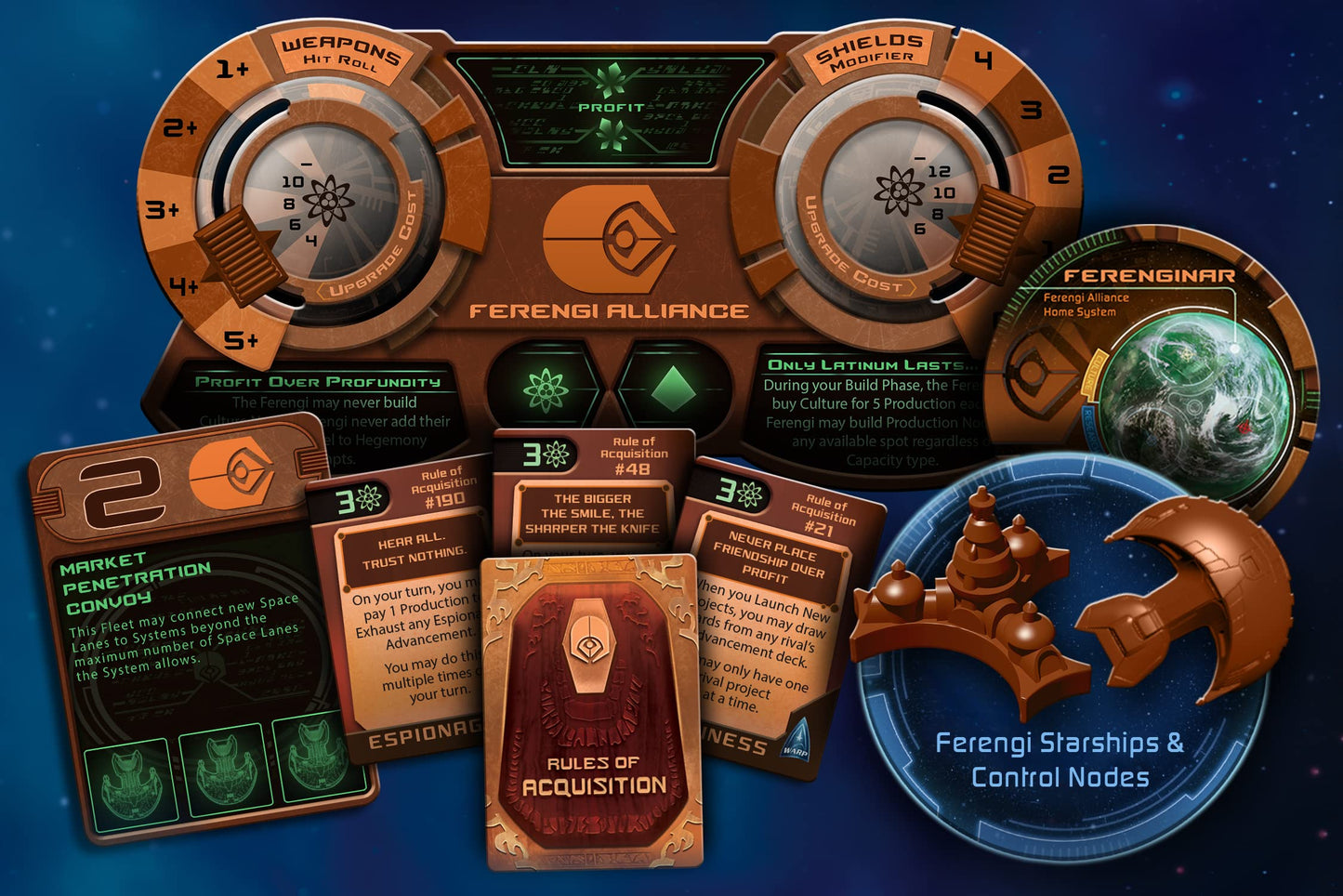 Star Trek Ascendancy - Ferengi Alliance Player Expansion Set