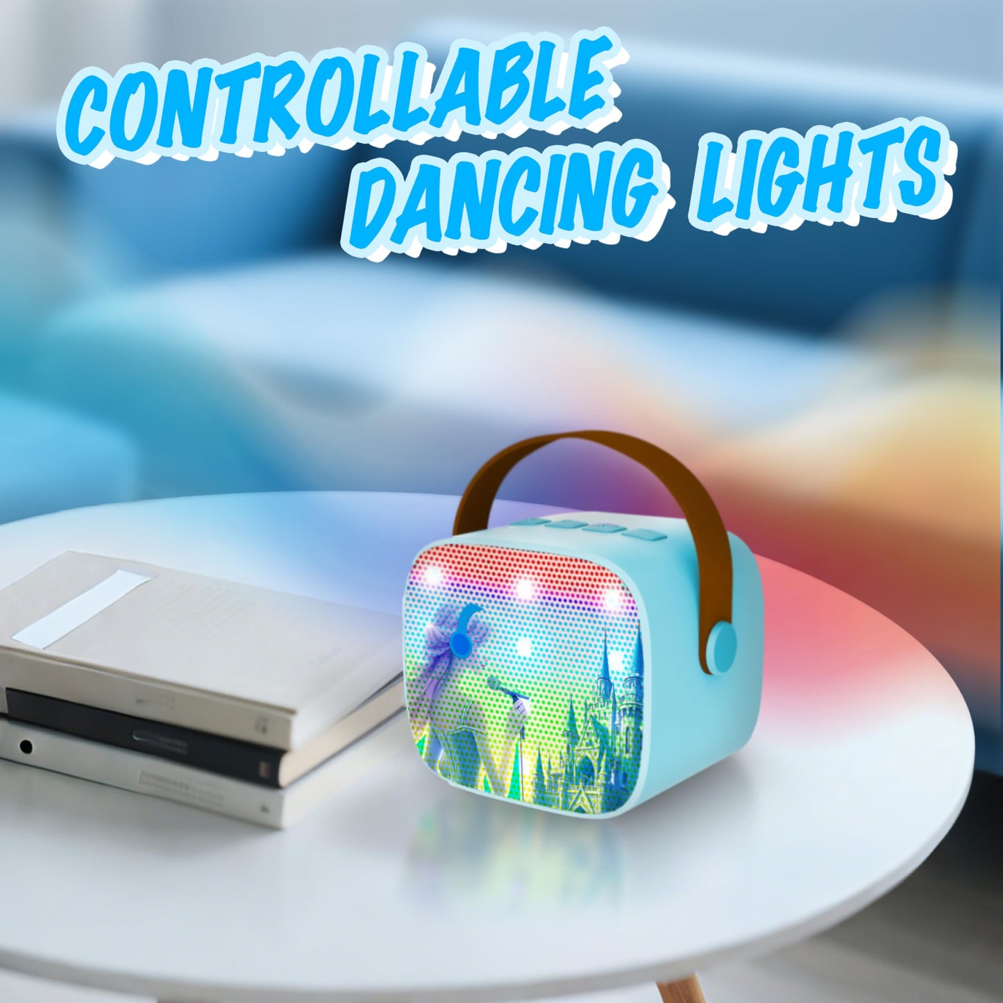 Frozen Toys for Girl Gift Kids Karaoke Machine Toys Princess Toys 3 4 5 6 7 8 9 10 Year Old Girl Birthday Gifts Kids Toys,Mini M