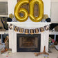 40 Inch Gold 16 Balloon Numbers, 16Th Birthday Decorations For Girl Boys, Number 16 61 Balloons, Large Foil Mylar Balloons For B