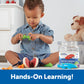 Learning Resources Snap-n-Learn Alphabet Alligators Fine Motor Toy, 26 Double-Sided Pieces, Medium, Multi-color, Model LER6704
