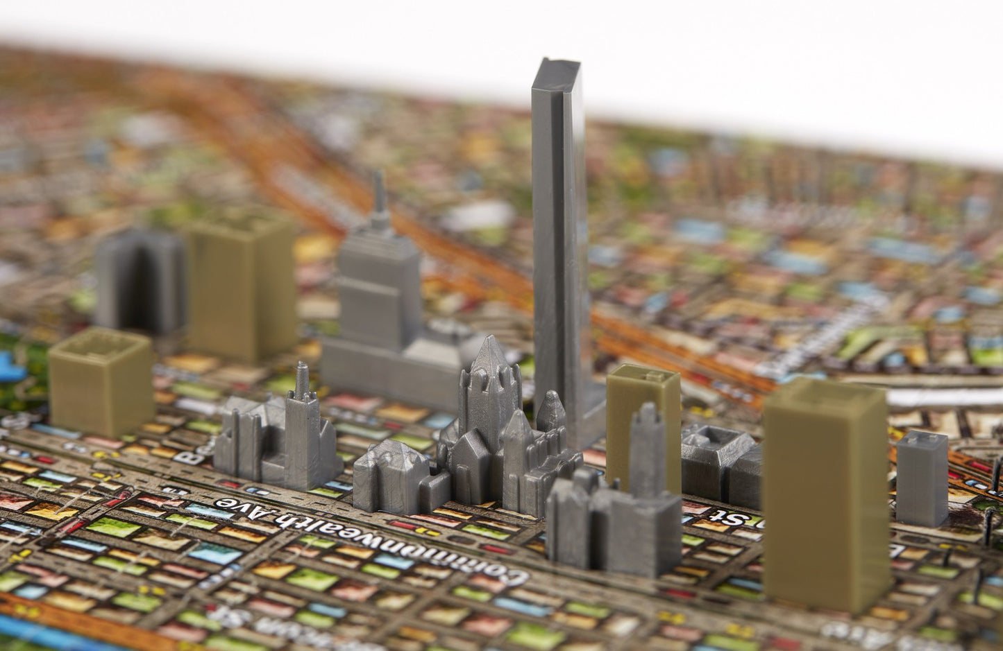 4D Cityscape Chicago Skyline Puzzle