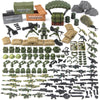 Feleph Military  Pack Army Toy Set Building Block for Soldier Figures  Camouflage Combat Suit WW2 Model SWAT Gear Piece Accessories Equipment Kit