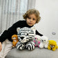 Tezituor 5 Pcs Tiger Stuffed Animals Set  20 Inch Large Mommy Stuffed Tiger Plush with 4 Babies Toy  White Tiger Plush Pillow Gift for Girls Boys