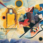 Eurographics Gelb Rot Blau By Kandinsky 1000 Piece Puzzle