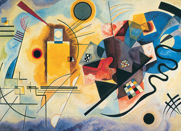 Eurographics Gelb Rot Blau By Kandinsky 1000 Piece Puzzle