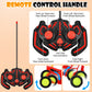 Remote Control Car For Kids 3 4 5 6 7 Year Old,90 Upright Stunt Rc Cars With Light And Music,Rocking Tumbling Electric Train Toy