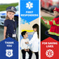 Born Toys Premium 16Pcs Costume Dress Up Set For Kids Ages 3-7 Fireman,Police Costume, And Doctor All Sets Are Washable And Have Accessories