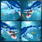 Mov stone Dinosaur World Mosasaurus Building Set - 787 Pcs, Plastic, Compatible with Lego, Ideal Gift for Boys 8-14 and Adults