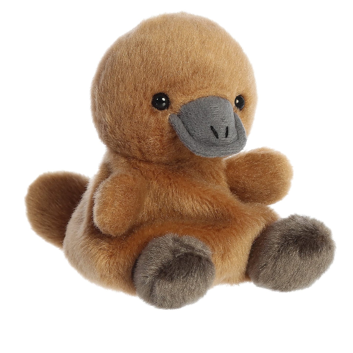 Aurora® Patty Platypus™ Stuffed Animal - Brown, 5 Inch, Pocket-Sized, Collectable, Polyester, Model 33678